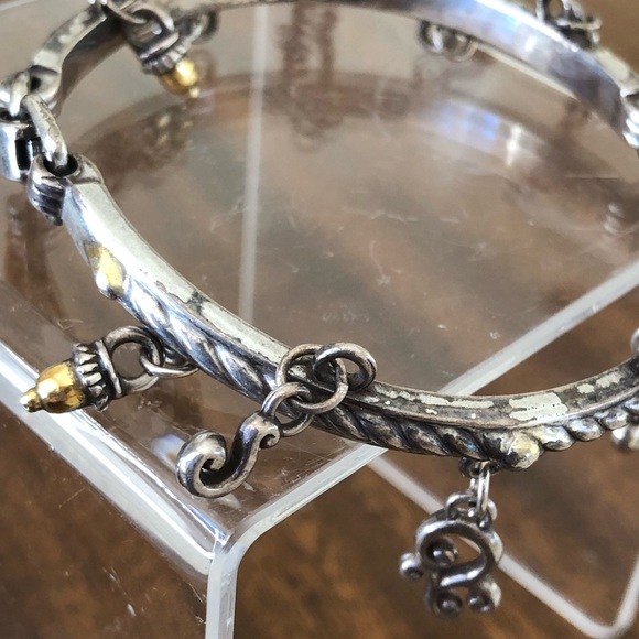 Brighton retired rare collector charm bangle bracelet - Picture 9 of 16